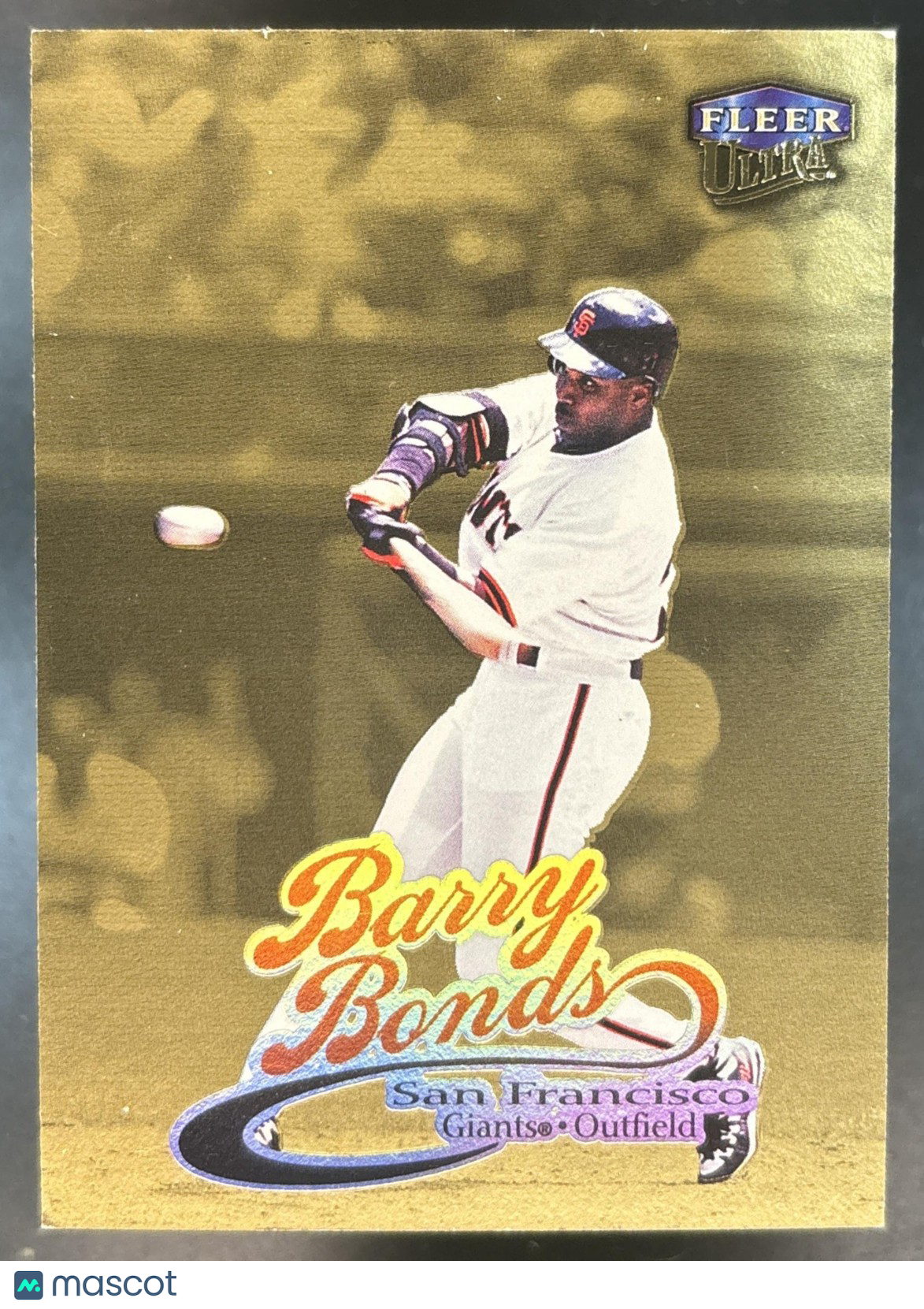 1999 Fleer Ultra Barry Bonds Gold Medallion DJ2 #139G Giants