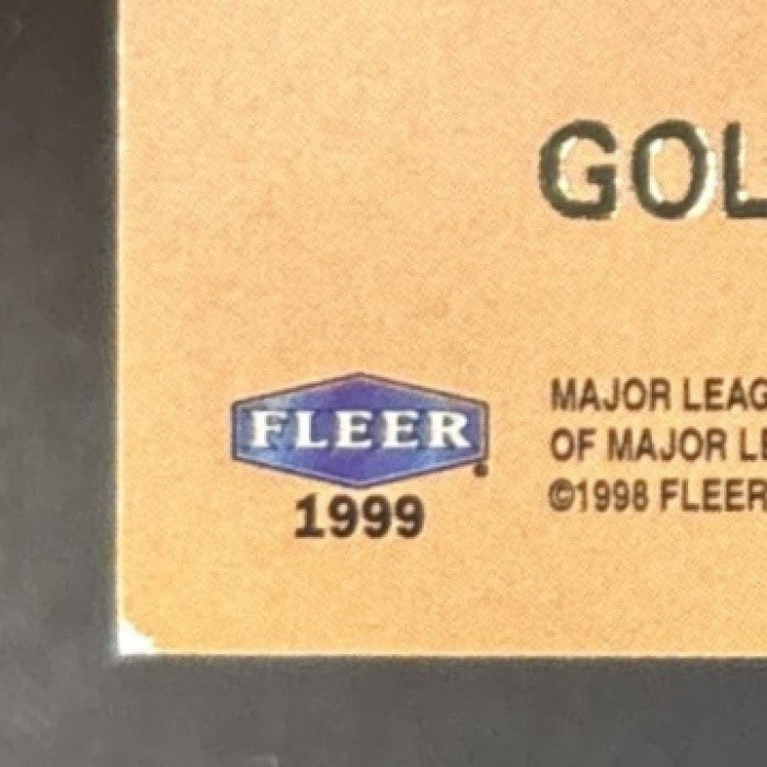 1999 Fleer Ultra Barry Bonds Gold Medallion DJ2 #139G Giants