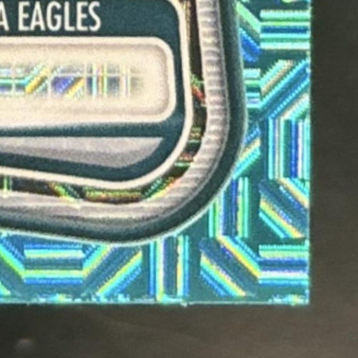 2026 Bowman Saquon Barkley Chrome NFL Aqua Mojo /199 #BCV-83 Philadelphia Eagles