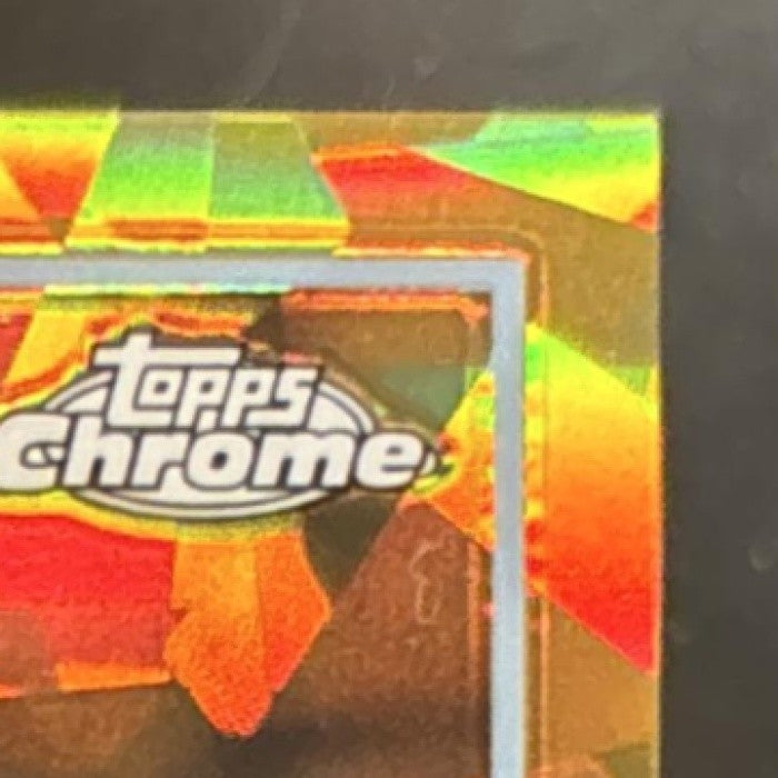 2023 Topps Chrome Sapphire Vidal Brujan Gold Refractor /50 #613 Tampa Bay Rays