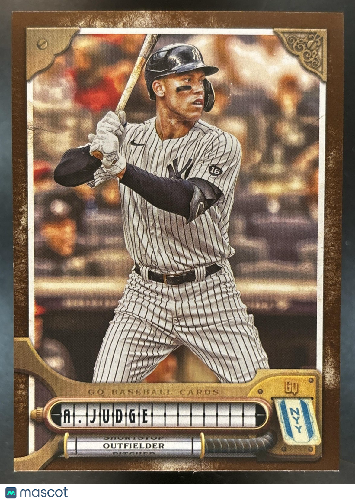 2022 Topps Gypsy Queen Aaron Judge Burnt Umber /399 #6 New York Yankees