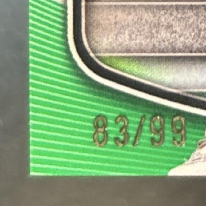 2025 Bowman Fabian Lopez Chrome Auto Green /99 1st Prospect Miami Marlins