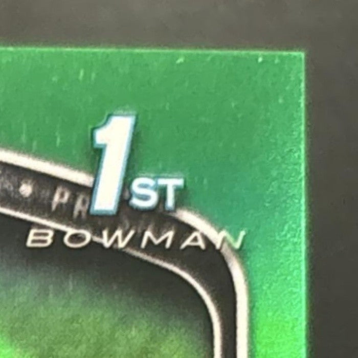 2025 Bowman Fabian Lopez Chrome Auto Green /99 1st Prospect Miami Marlins