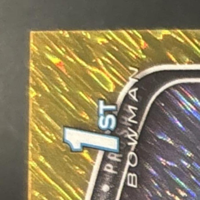 2025 Bowman Fabian Lopez Chrome Gold Shimmer /50 #BCP-19 1st Prospect Marlins