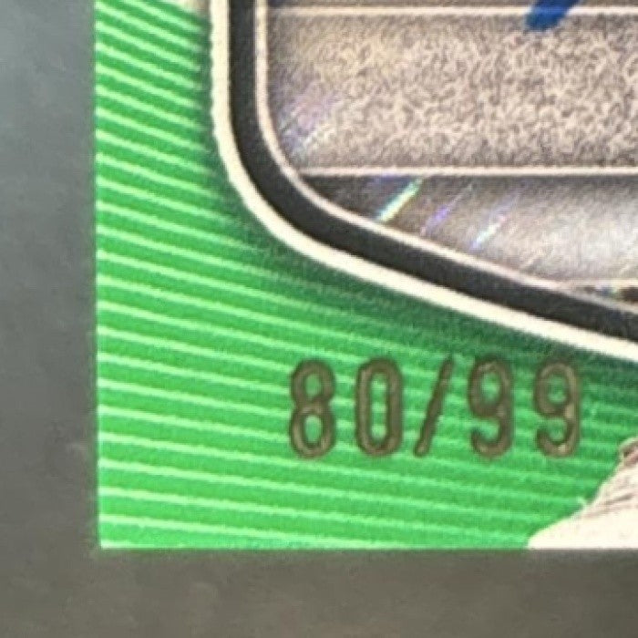 2025 Bowman Fabian Lopez Chrome Auto Green Shimmer /99 1st Prospect Marlins