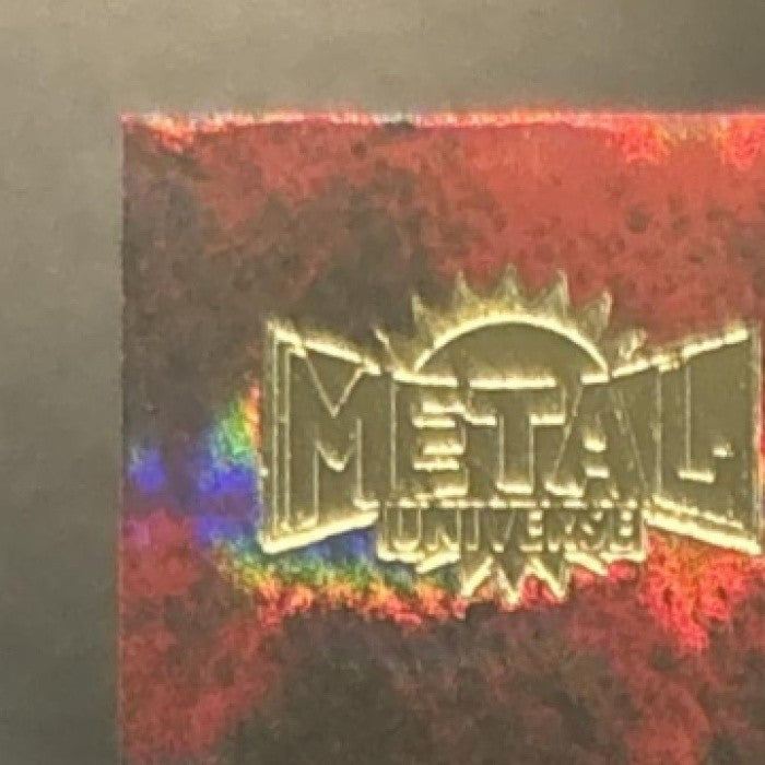 2025-26 Skybox Metal Universe Nathan MacKinnon Lethal Weapon Red /100 Avalanche