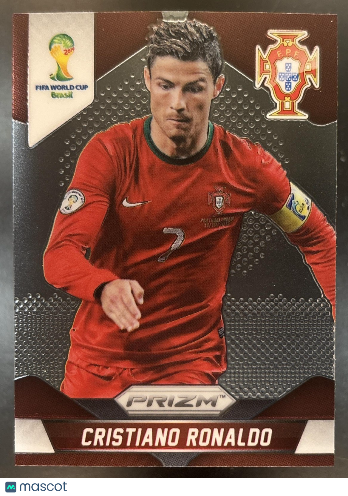 2014 Panini Prizm FIFA World Cup Brazil Cristiano Ronaldo #161 Portugal
