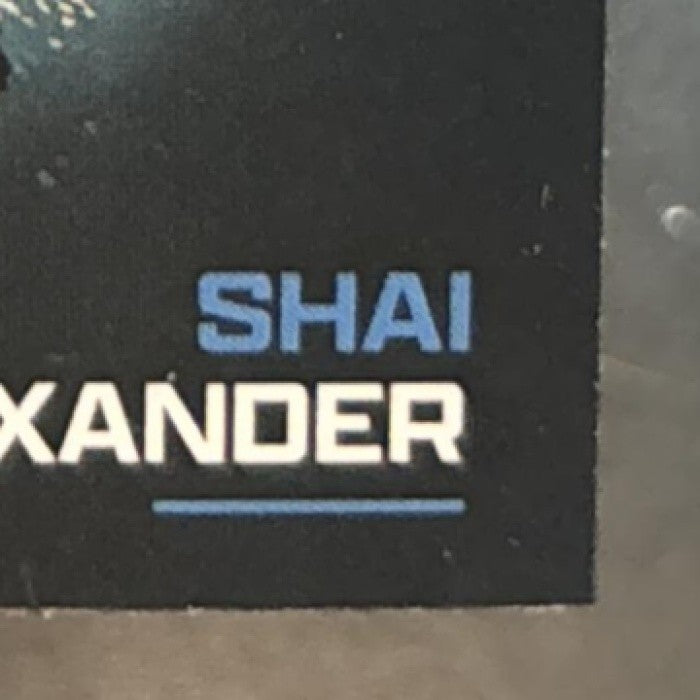 2025-26 Topps Chrome Shai Gilgeous-Alexander Paradox SSP Oklahoma City Thunder