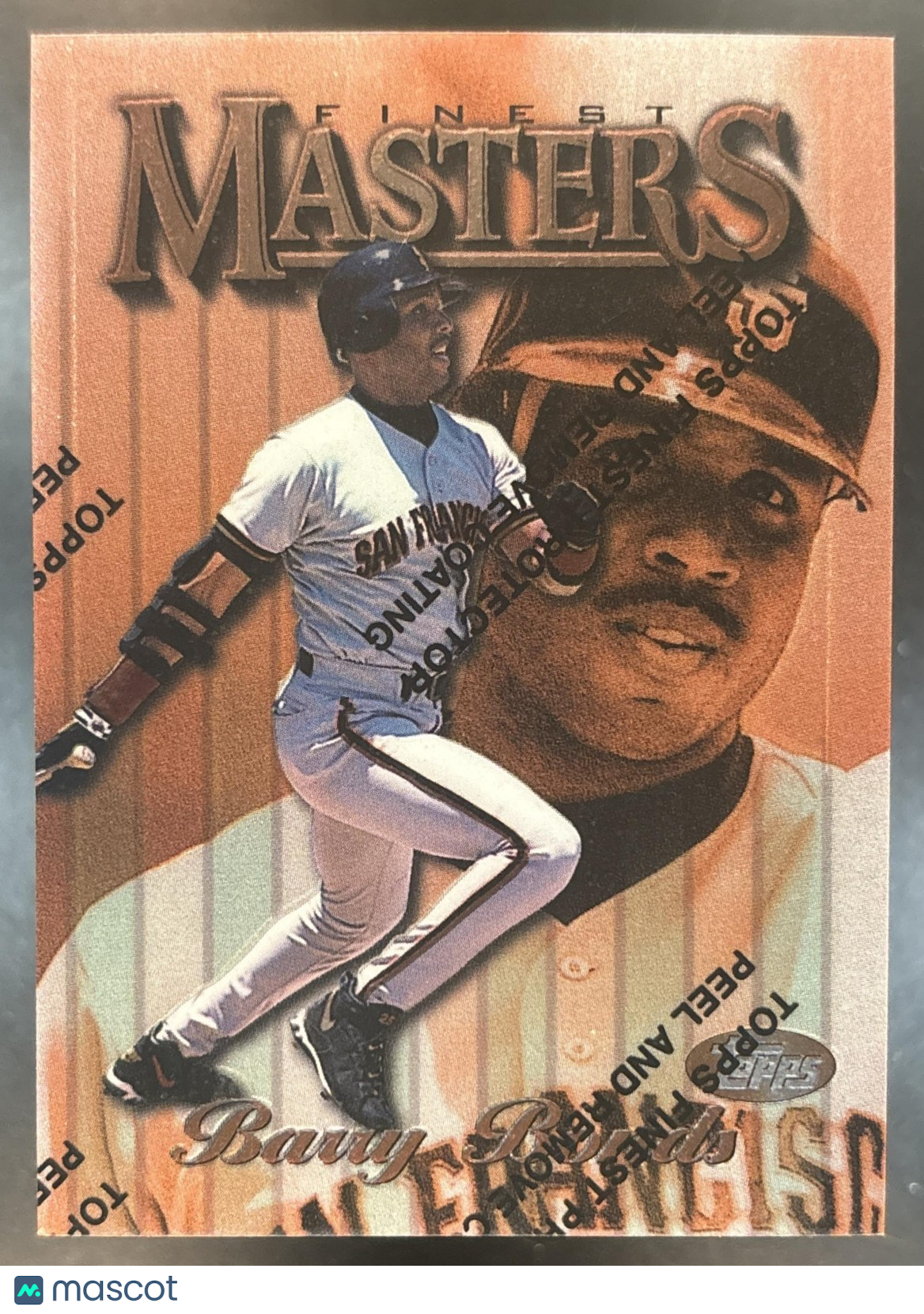1997 Topps Finest Barry Bonds #1 San Francisco Giants