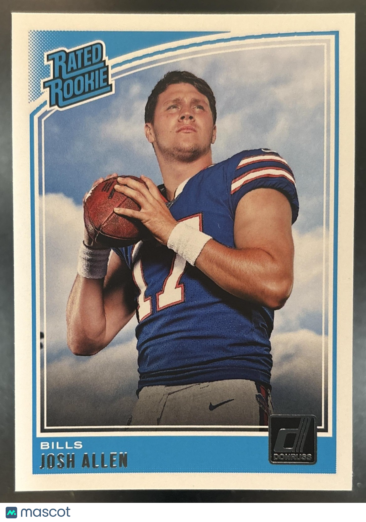 2018 Panini Donruss Josh Allen #304 RC Buffalo Bills