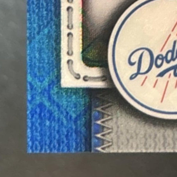 2026 Topps Chrome LogoFractor Alex Freeland Auto Blue /150 RC Dodgers