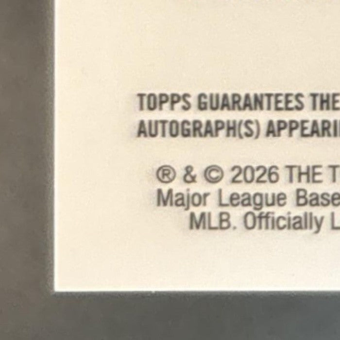 2026 Topps Chrome LogoFractor Alex Freeland Auto Blue /150 RC Dodgers