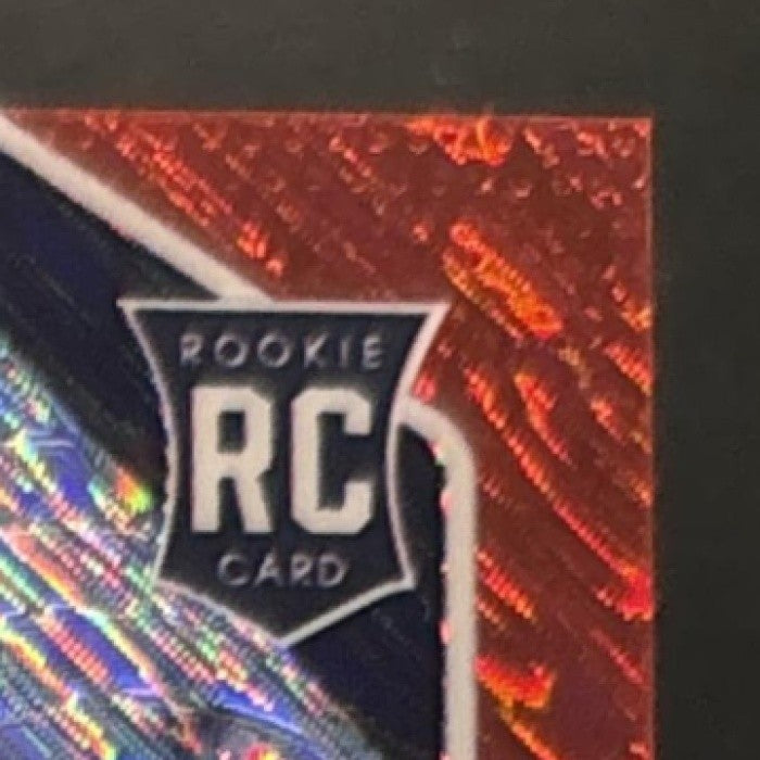 2019 Panini Prizm Brett Rypien Rookie Auto Red Shimmer /25 #374 RC Broncos