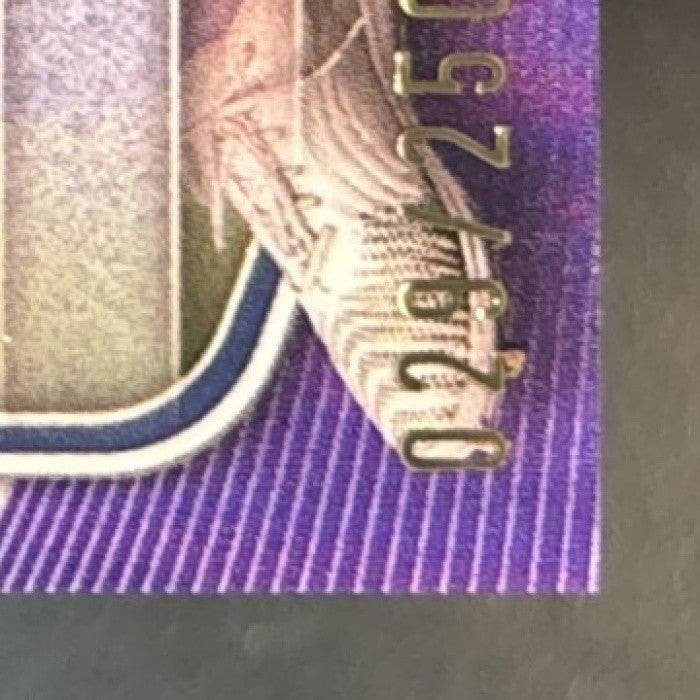 2025 Bowman Cody Freeman Chrome Purple Raywave /250 #BCP-112 1st Prospect