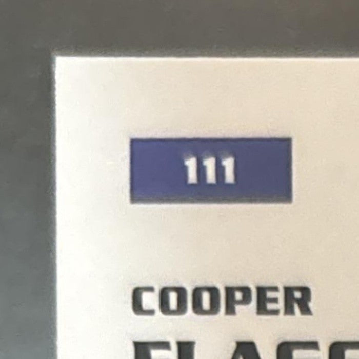 2025-26 Topps Pristine Cooper Flagg #111 RC Dallas Mavericks