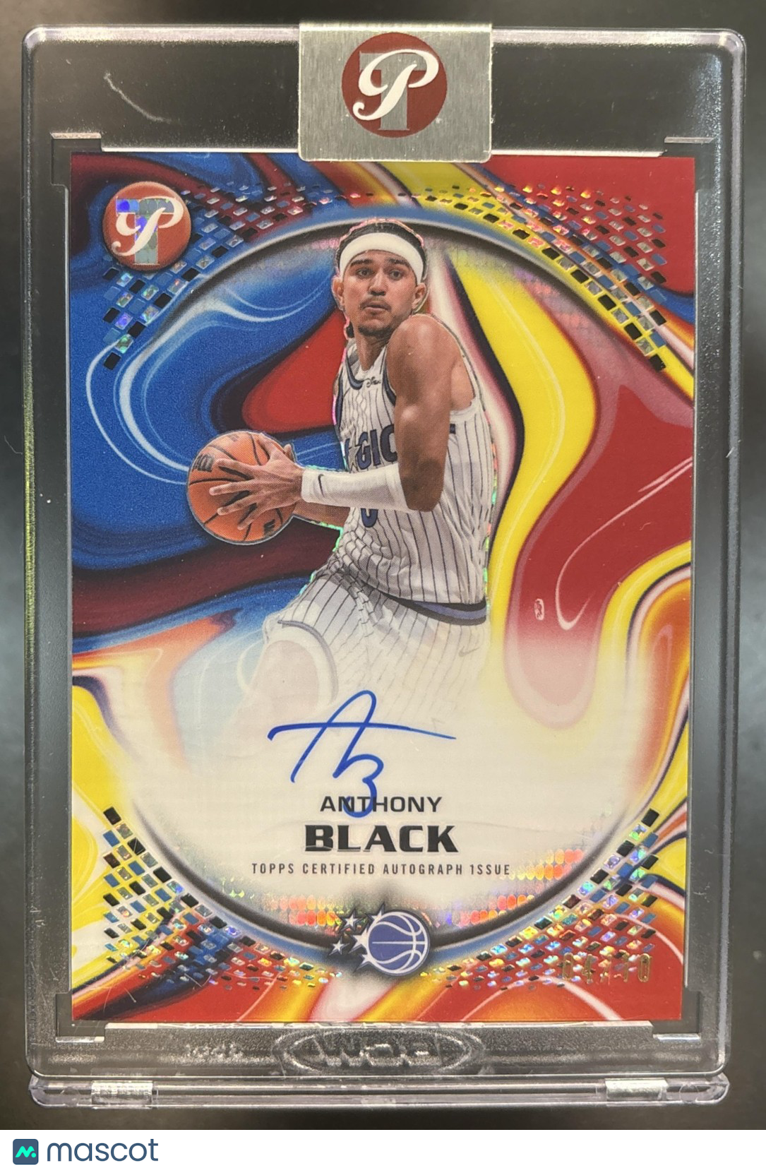 2025-26 Topps Pristine Anthony Black Auto Primaries /10 Orlando Magic