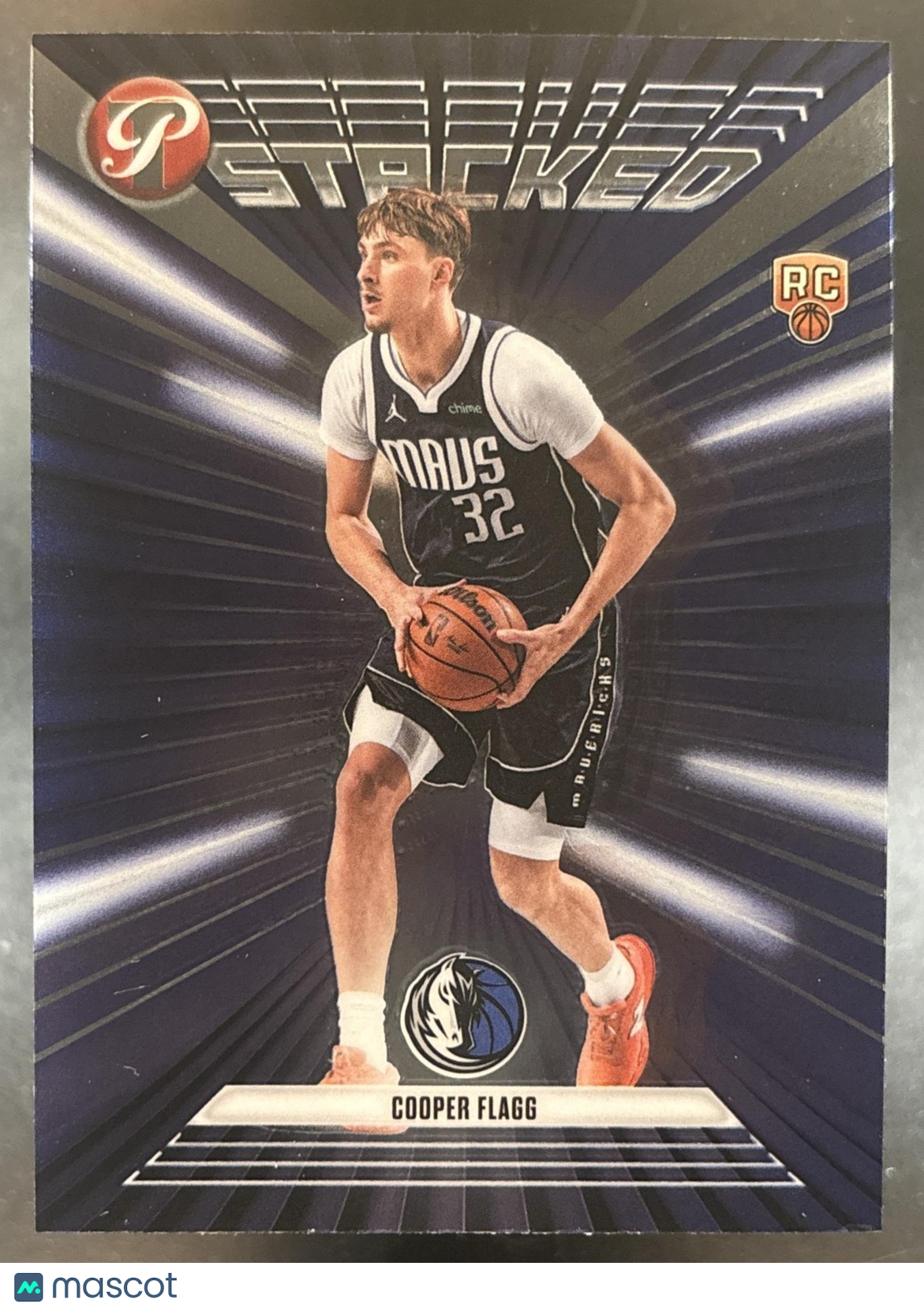 2025-26 Topps Pristine Cooper Flagg Stacked #ST-1 RC Dallas Mavericks