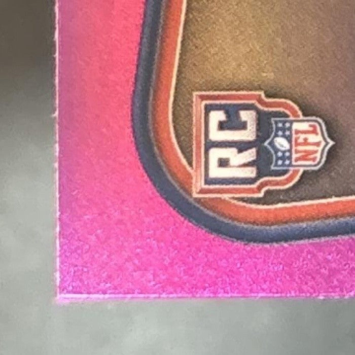 2026 Bowman Caleb Lomu Chrome NFL Fuschia /299 #BCV-170 RC New England Patriots