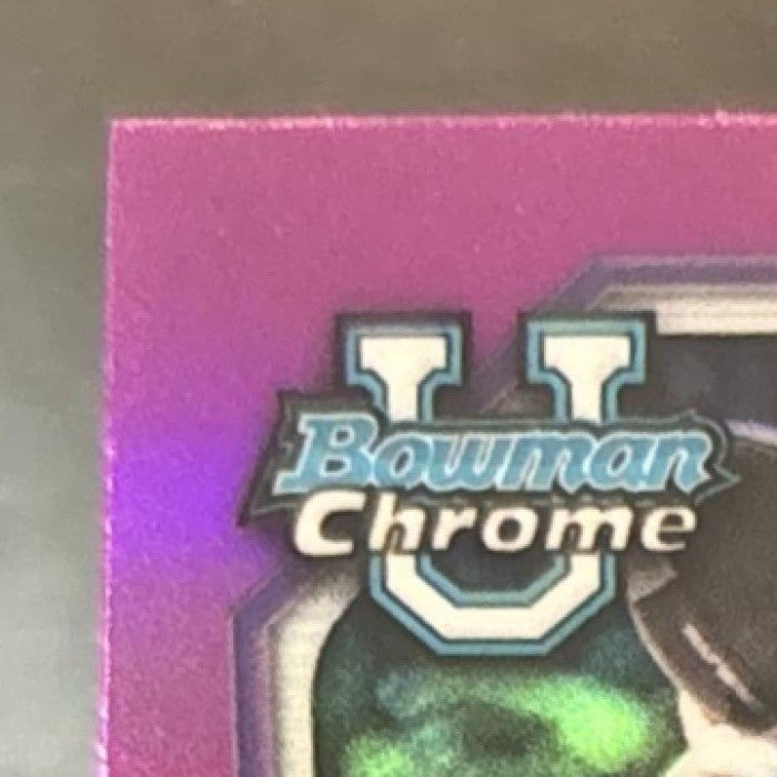 2026 Bowman Adam Schobel Chrome Fuschia /299 #BCP-147 1st Prospect Horned Frogs