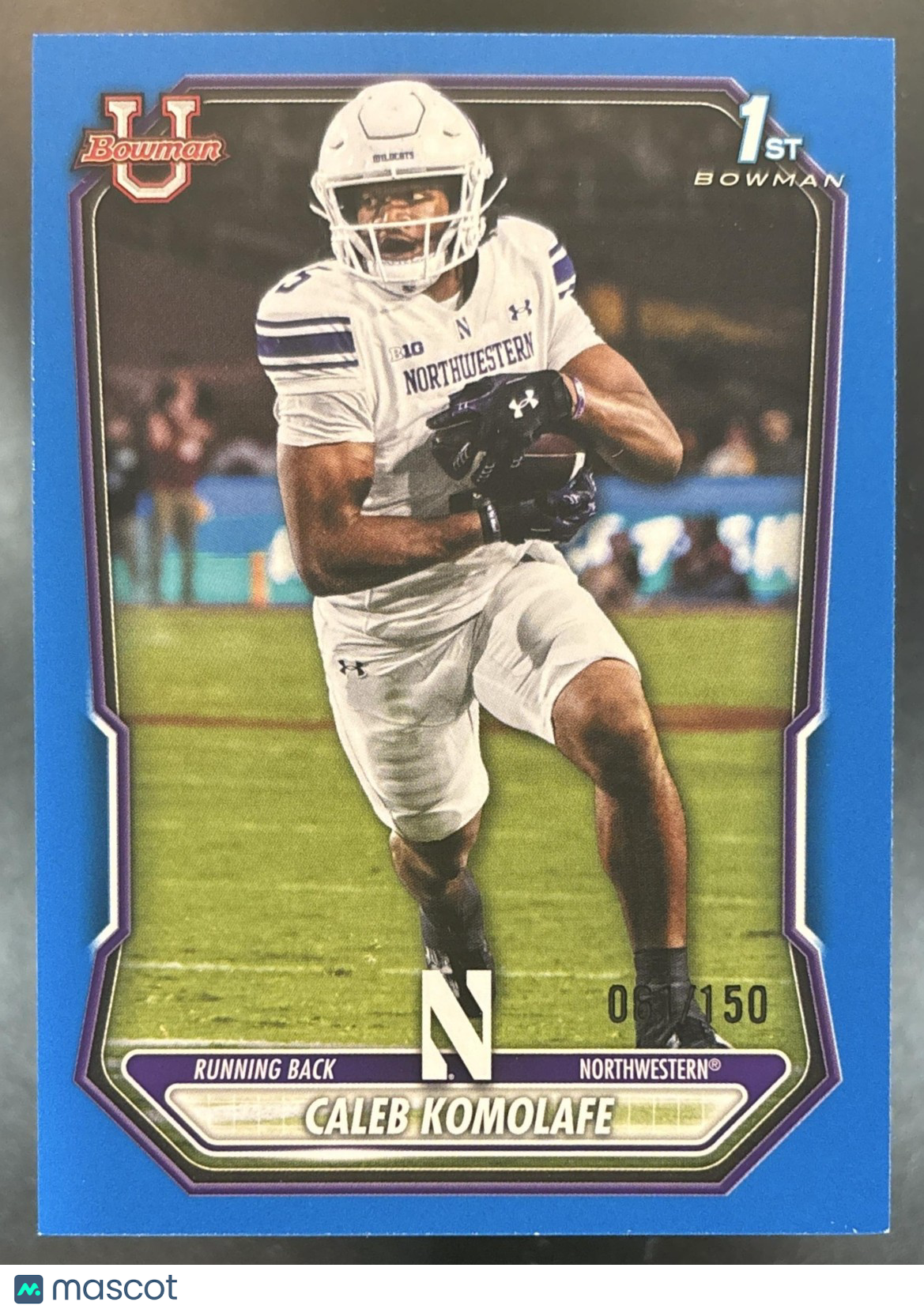 2026 Bowman Caleb Komolafe Paper Blue /150 #BPP-177 1st Prospect Wildcats