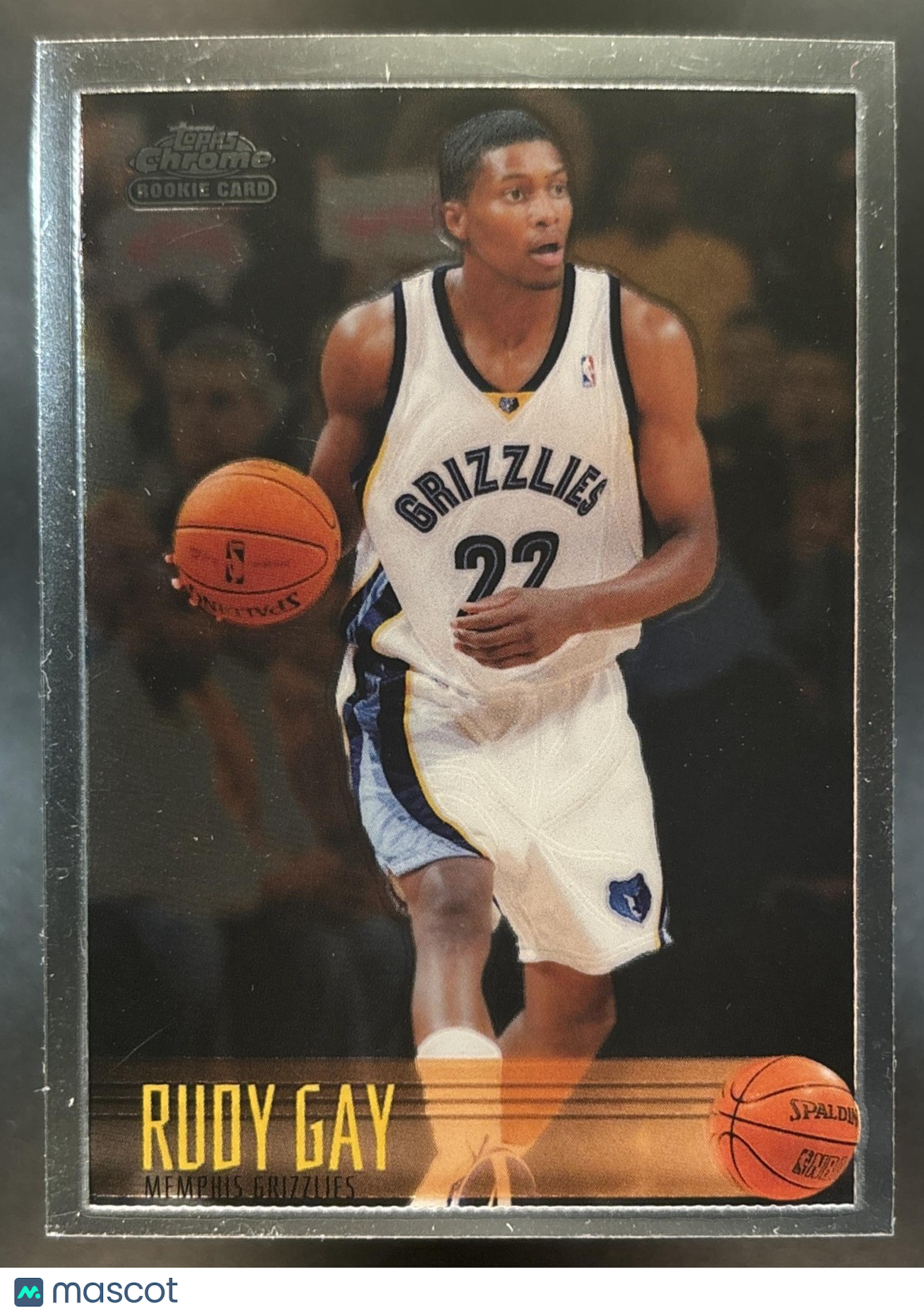 2006-07 Topps Chrome Rudy Gay 1996 97 Variations #184 RC Memphis Grizzlies
