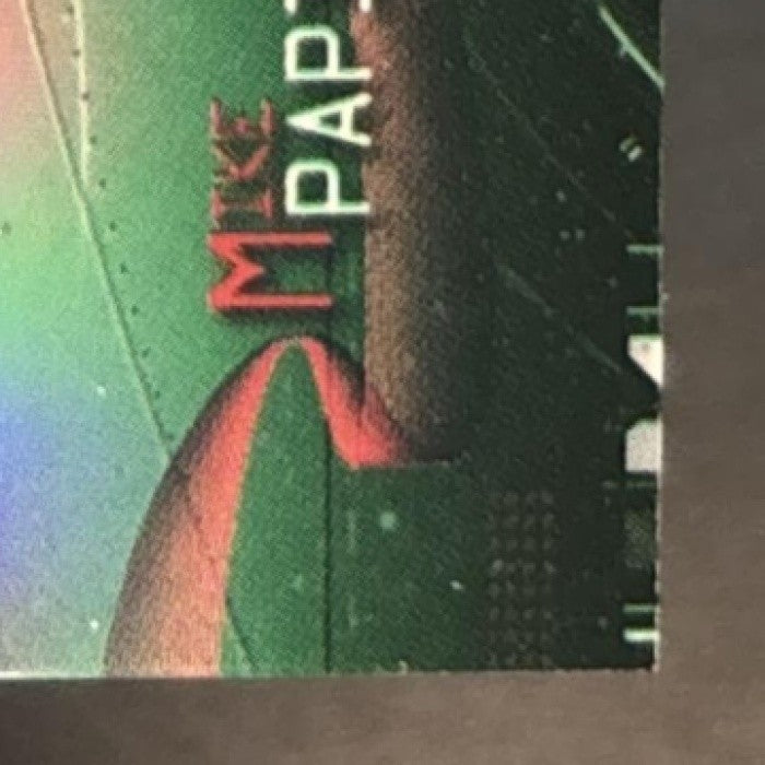 2014 Bowman Sterling Mike Papi Prospect Auto Green /125 Cleveland Indians