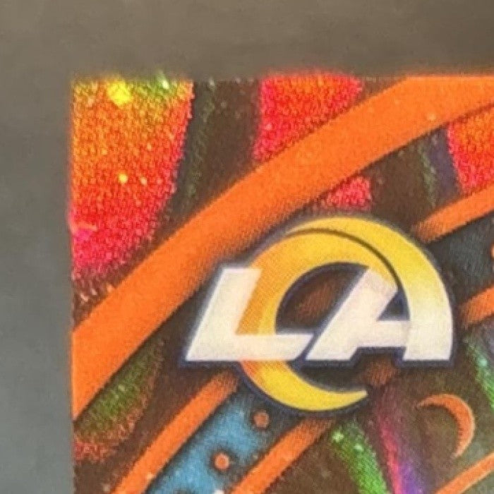 2025 Topps Cosmic Chrome Puka Nacua Equinox Auto Orange Galactic /25 Rams