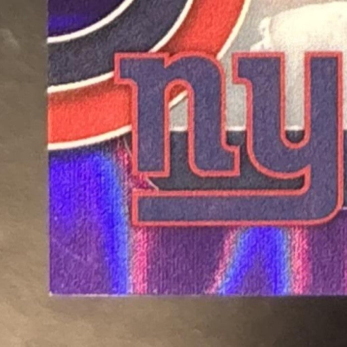 2025 Topps Chrome Abdul Carter Rookie Auto Purple Lava /75 RC New York Giants