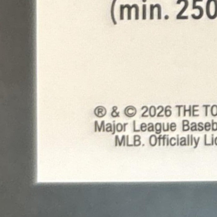 2026 Topps Chrome LogoFractor Julio Rodriguez Black Refractor /10 #149 Mariners