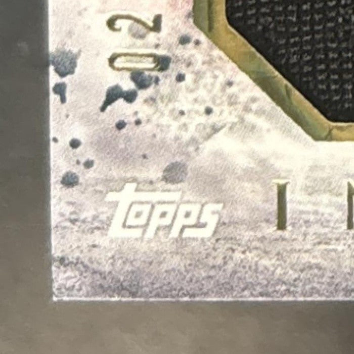 2024-25 Topps Inception Pelle Larsson Jumbo Relic Auto Red /75 MEM RC Heat