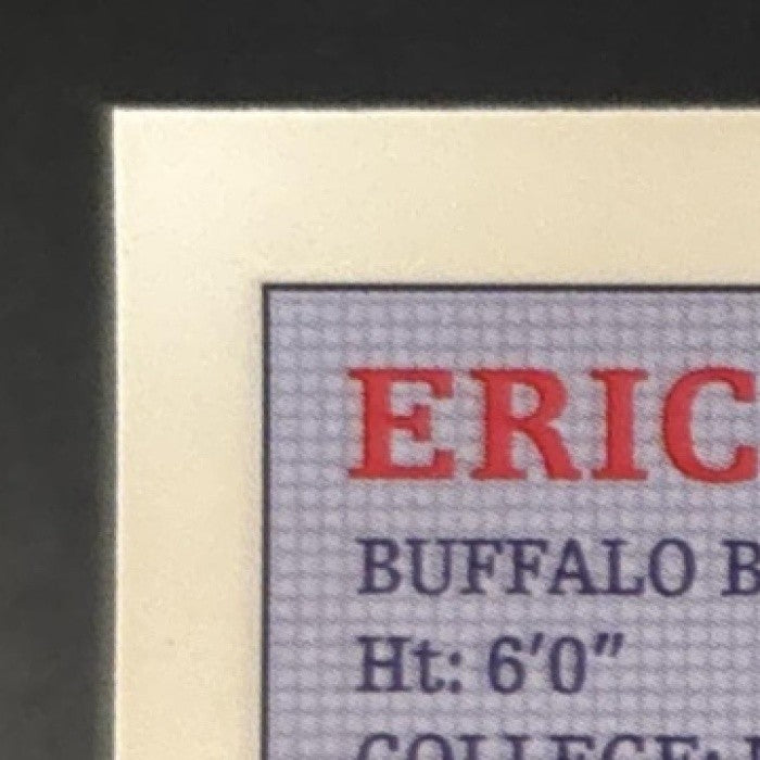2001 Bowman Chrome Eric Moulds 1996 Rookies Refractor #BRC1 Buffalo Bills