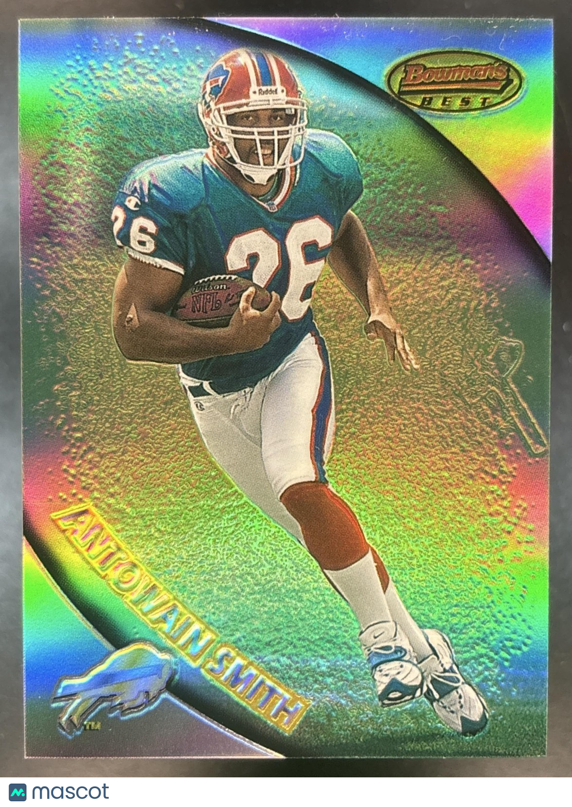 1997 Topps Stadium Club Antowain Smith Bowman's Best Rookie Preview RC Bills