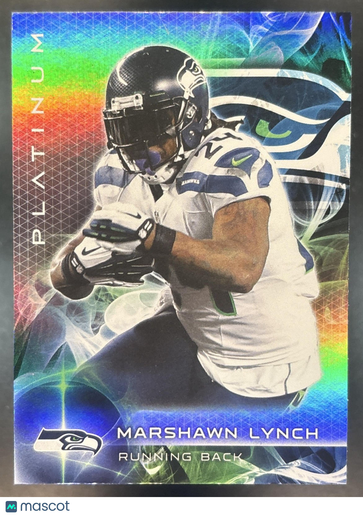 2015 Topps Platinum Marshawn Lynch #91 Seattle Seahawks