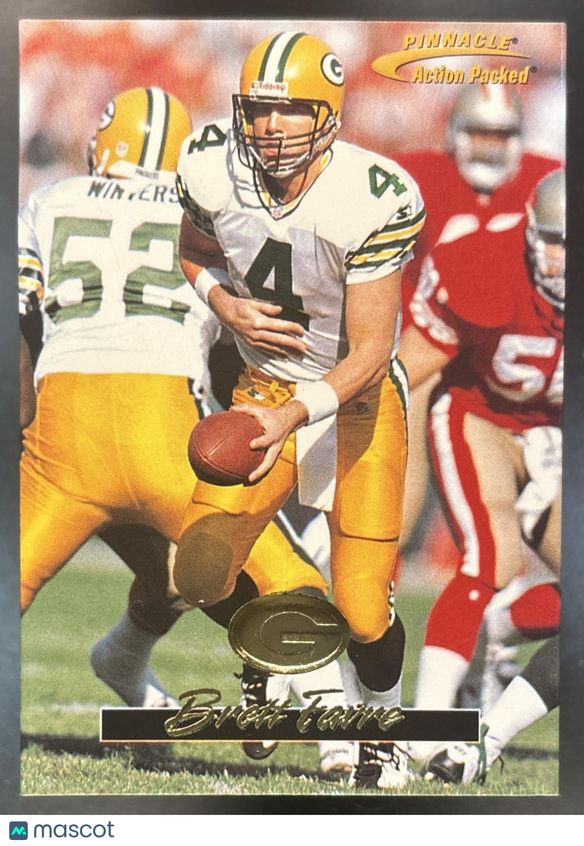 1996 Action Packed Brett Favre - #18 Green Bay Packers