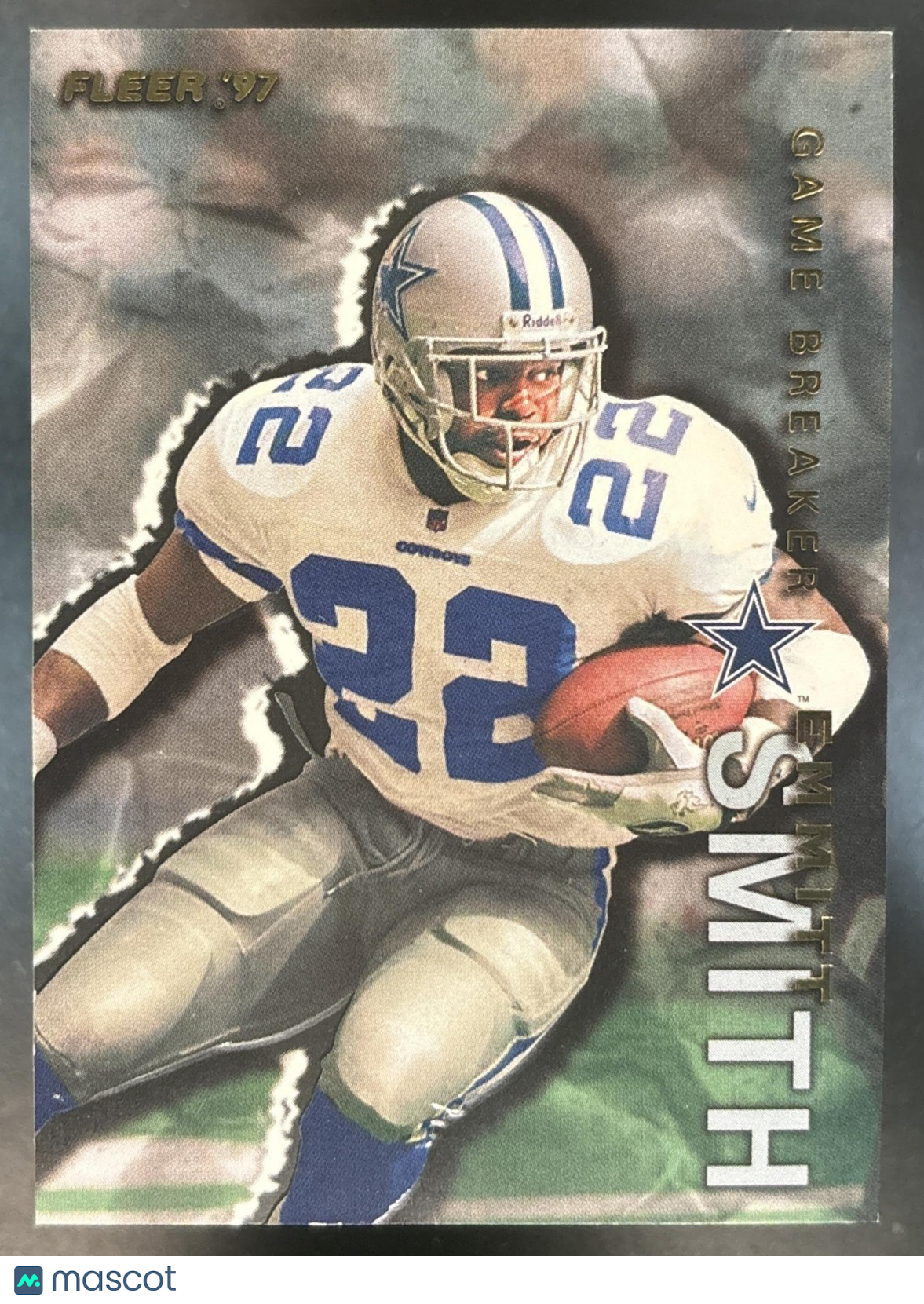 1997 Fleer Emmitt Smith Game Breakers #20 Dallas Cowboys