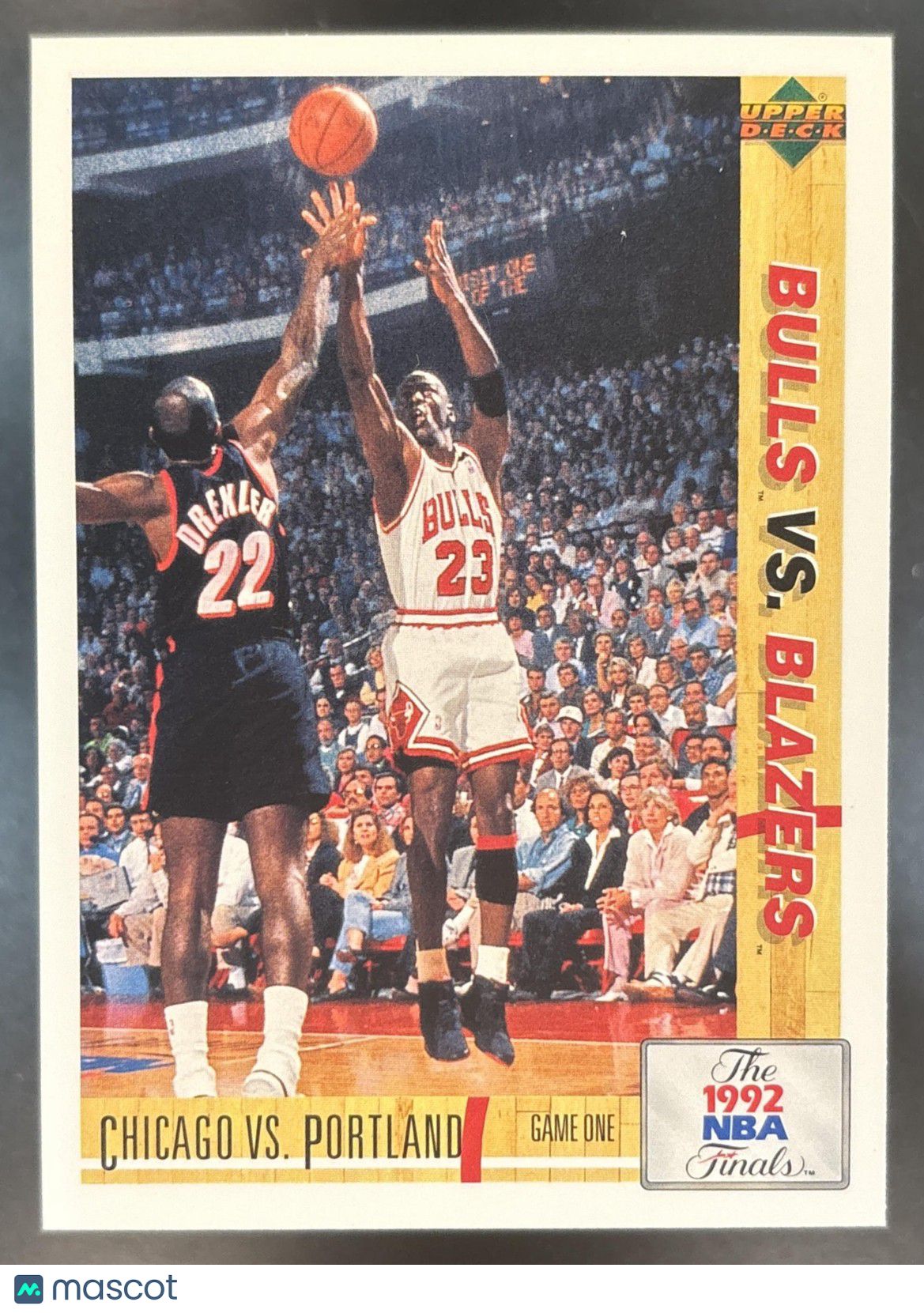 1991-92 Upper Deck Spanish Chicago vs. Portland F #172 Bulls