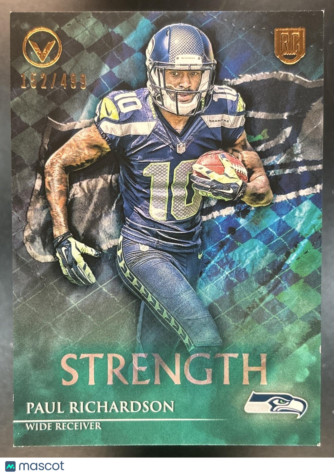 2014 Topps Valor Paul Richardson Strength /499 #34 RC Seattle Seahawks