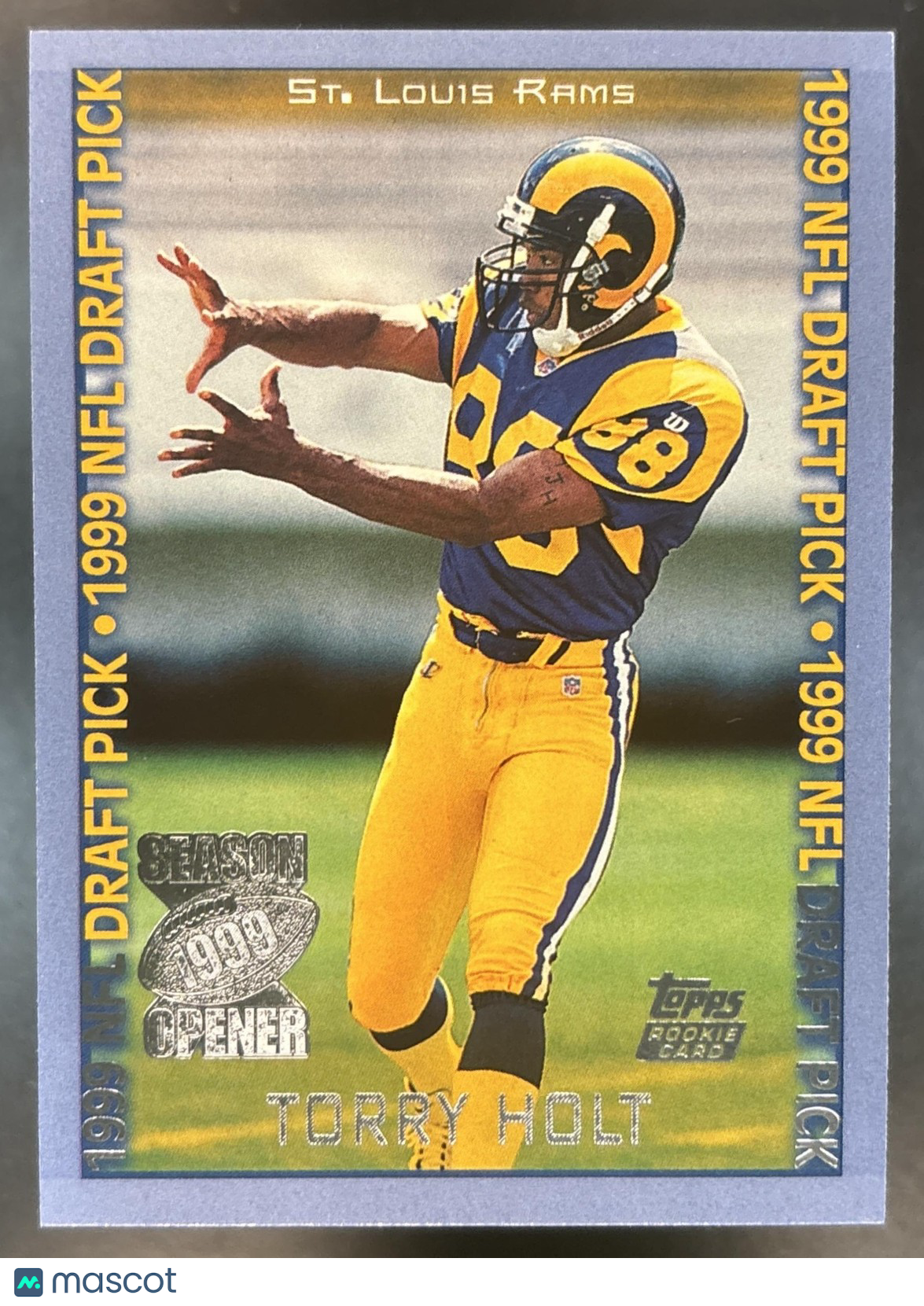1999 Topps Season Opener Torry Holt #146 RC St. Louis Rams