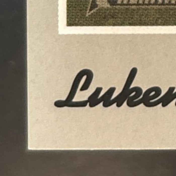 2019 Topps Heritage Minor League Luken Baker Real One Auto #ROA-LB