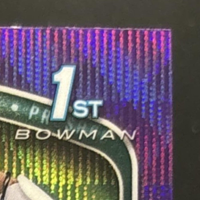 2025 Bowman Chrome Ayden Johnson Purple Wave /250 #BCP-197 1st Prospect