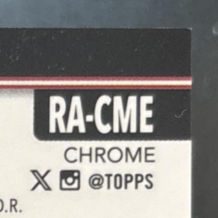 2025 Topps Chrome Cristian Mena Rookie Auto #RA-CME RC Arizona Diamondbacks