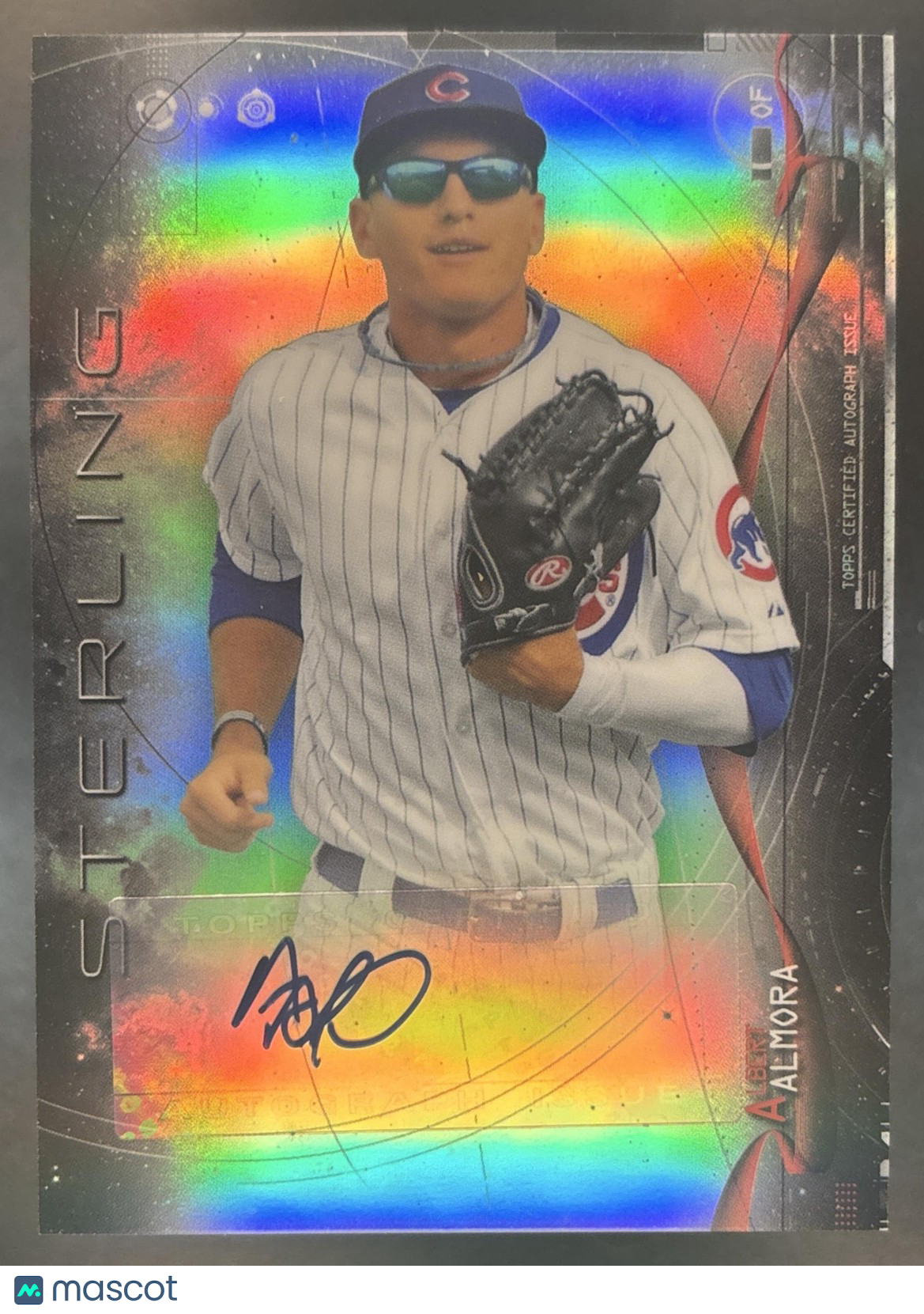 2014 Bowman Sterling Albert Almora Prospect Auto Refractor /150 Chicago Cubs