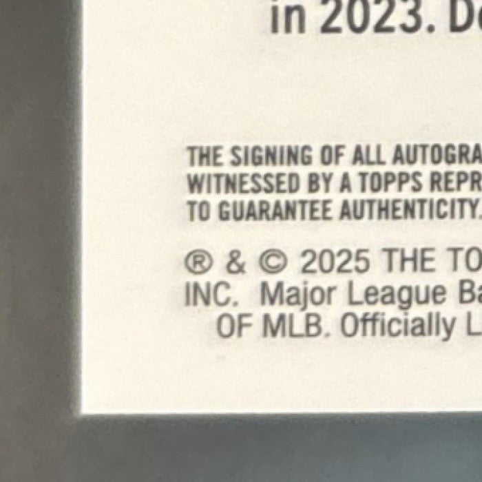 2025 Topps Chrome Cristian Mena Rookie Auto #RA-CME RC Arizona Diamondbacks