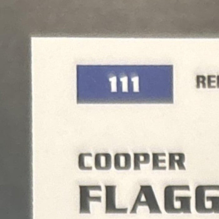 2025-26 Topps Pristine Cooper Flagg Refractor #111 RC Dallas Mavericks