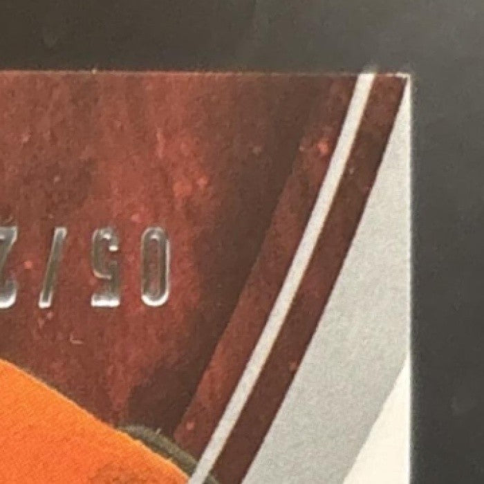 2025 Panini Immaculate Collection Myles Garrett Numbers /25 Cleveland Browns