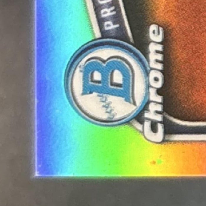2025 Bowman Draft Chase Shores Chrome Auto Refractor /499 1st Prospect Angels