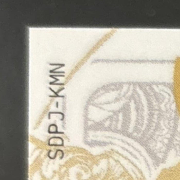 2024 Wild Card 5 Draw Stacked Deck Promo Kyle McCord White Joker 1/1 #SDPJ-KMN