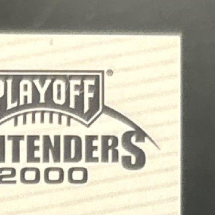 2000 Playoff Contenders Ron Dayne #110 RC Auto New York Giants