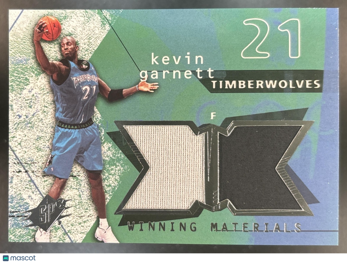 2004-05 SPx Kevin Garnett Winning Materials MEM Minnesota Timberwolves