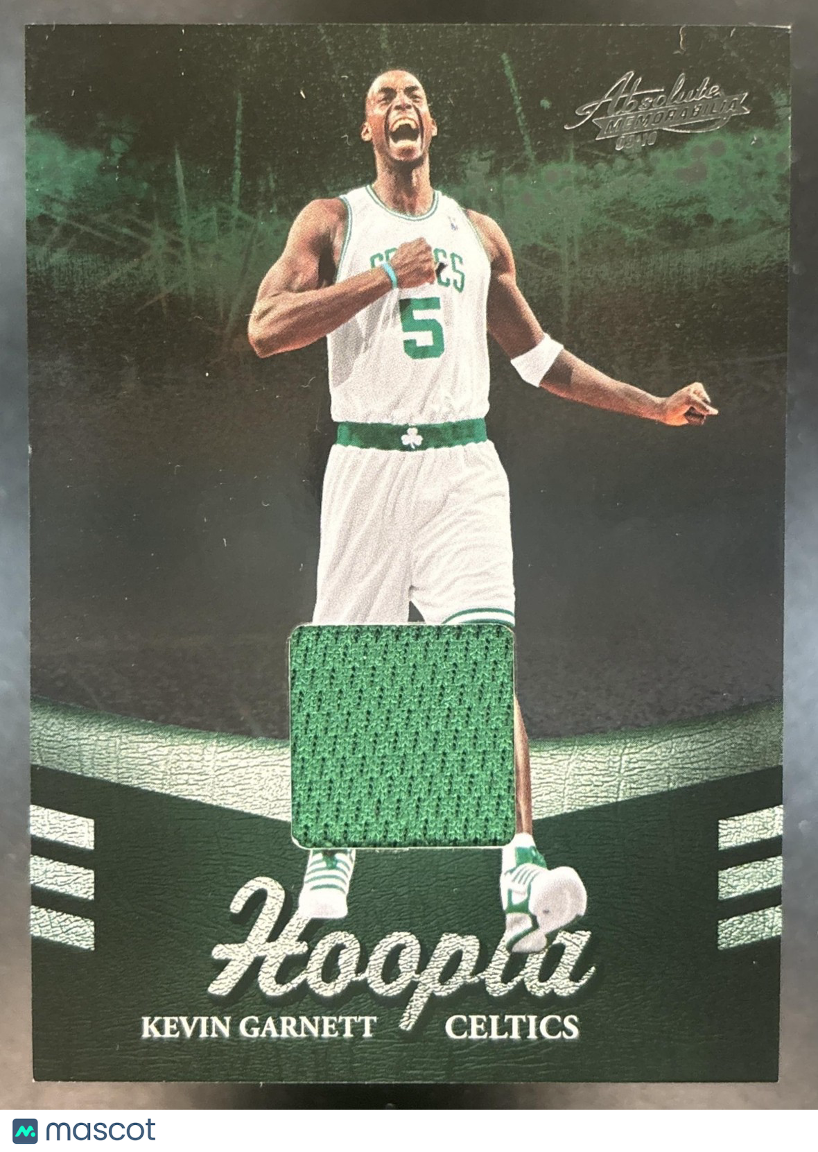 2009-10 Panini Absolute Memorabilia Kevin Garnett Hoopla /100 #9 MEM Celtics
